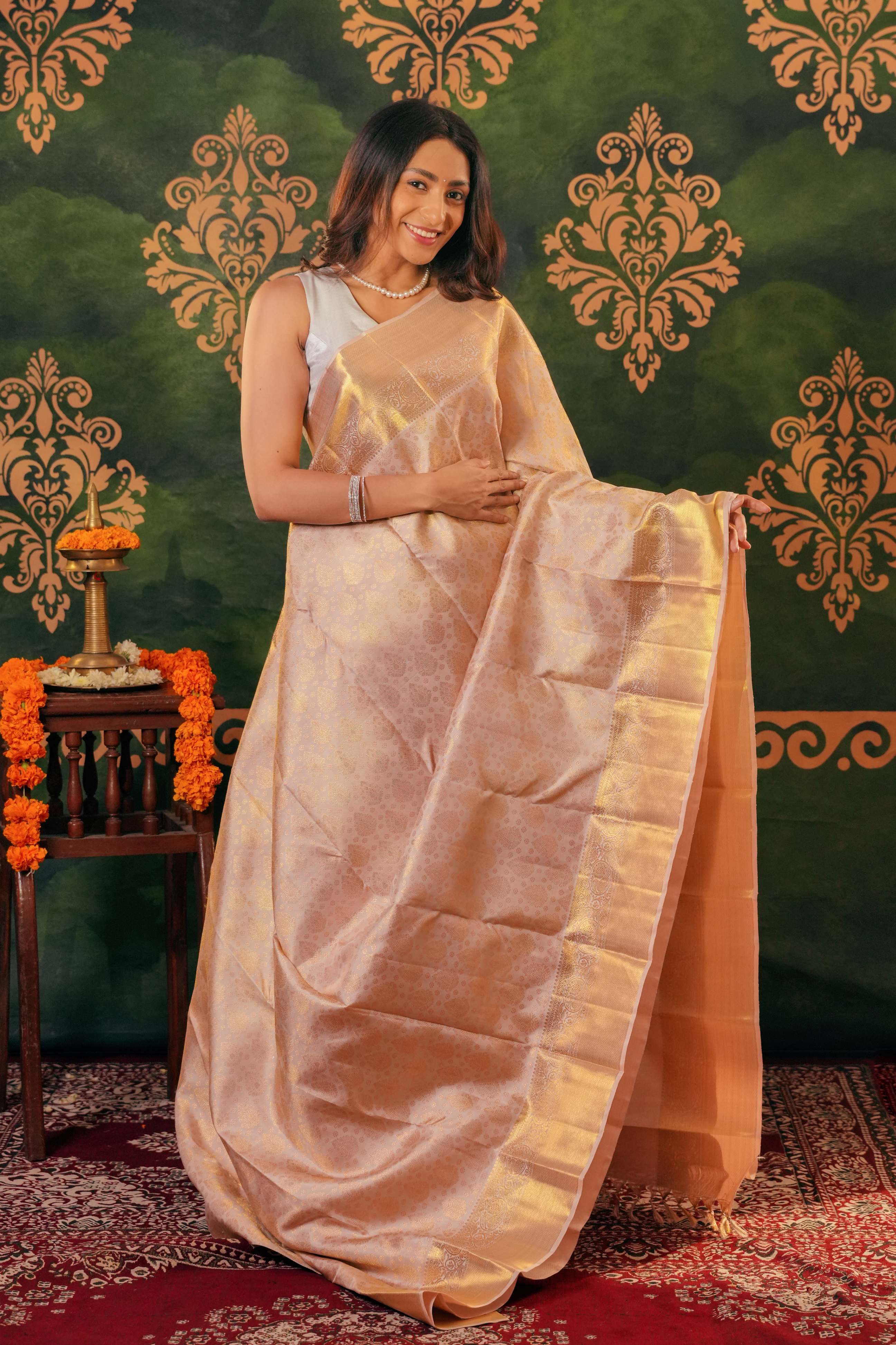 PURE KANJIVARAM HANDLOOM SILK SAREE