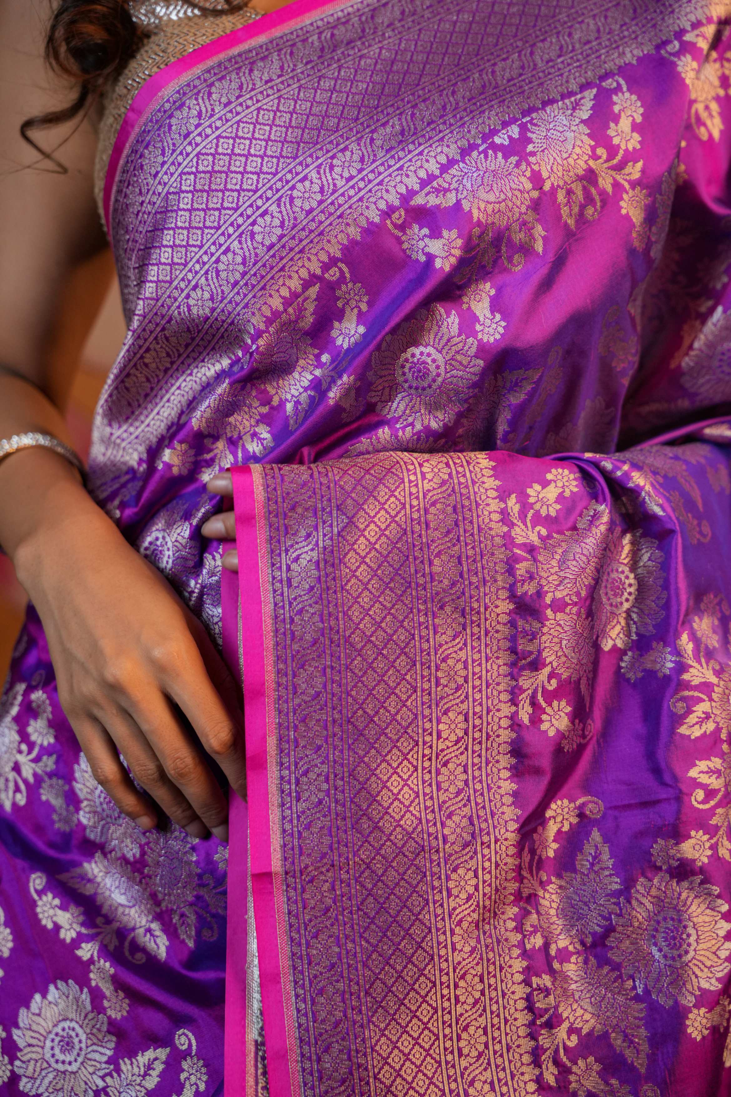 PURE BANARAS SILK SAREE
