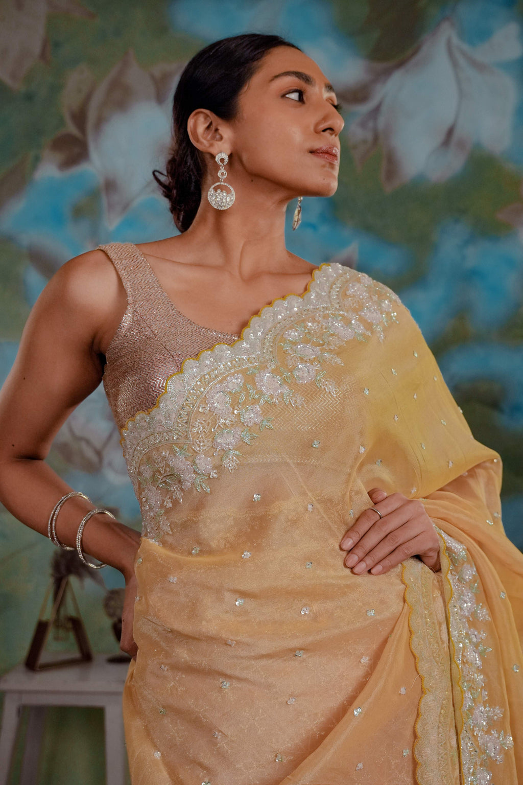 DESIGNER SILK TISSUE ORGANZA