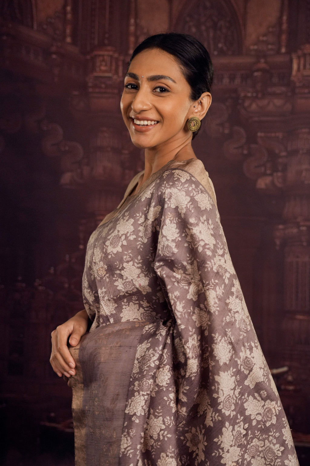 PURE HANDLOOM TUSSAR SILK